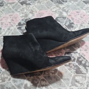 Black Suede Ankle Boots